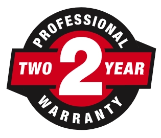 Shindaiwa professional warranty badge