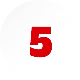 INDUSTRY LEADING 5-YEAR WARRANTY