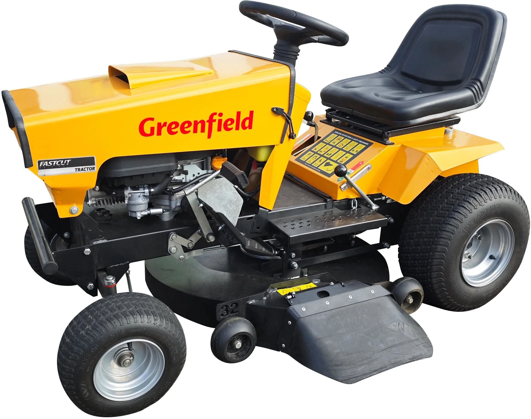 FastCut Deluxe 34" Ride–on Mower GD24C34